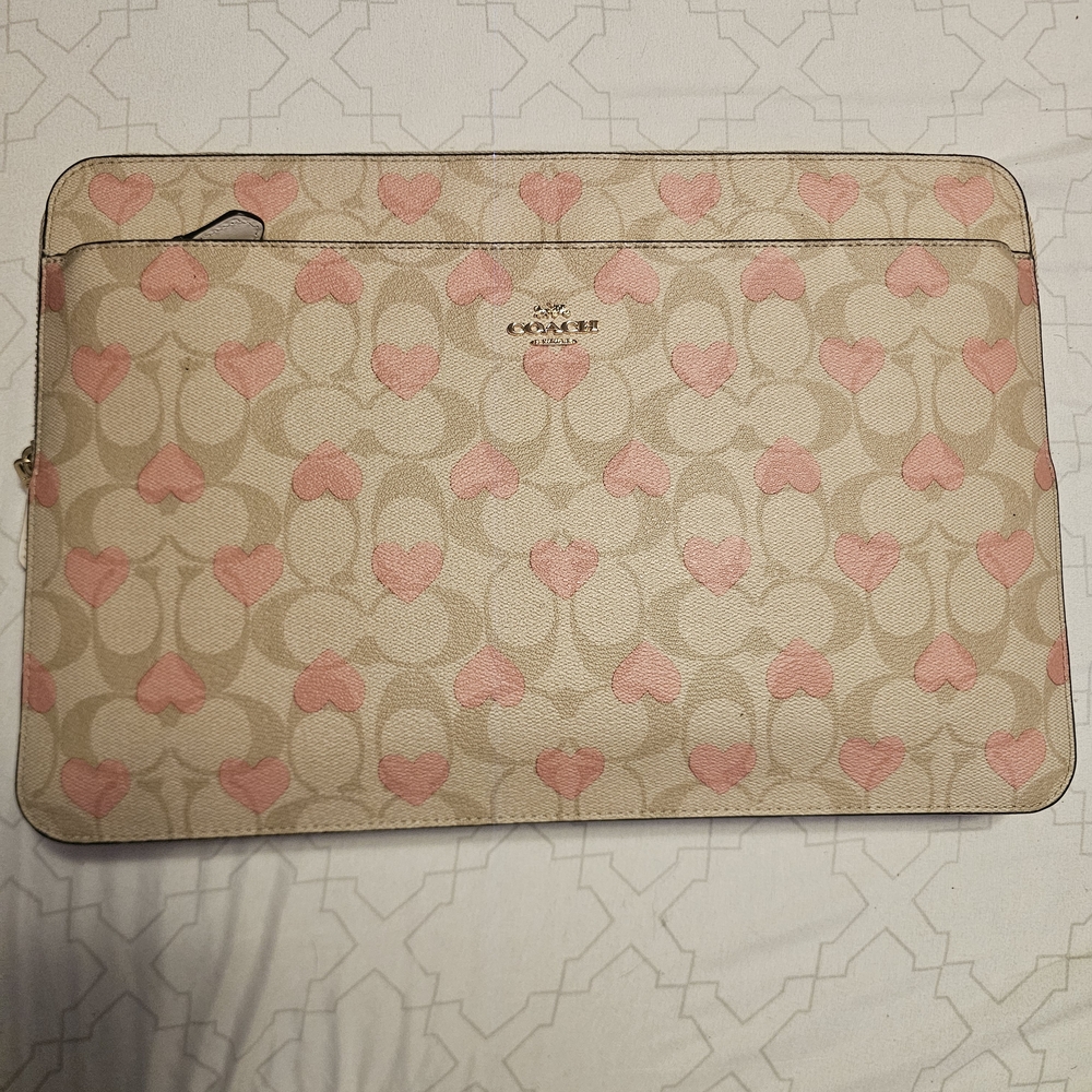 Coach Light Khaki Chalk Multi Accessory